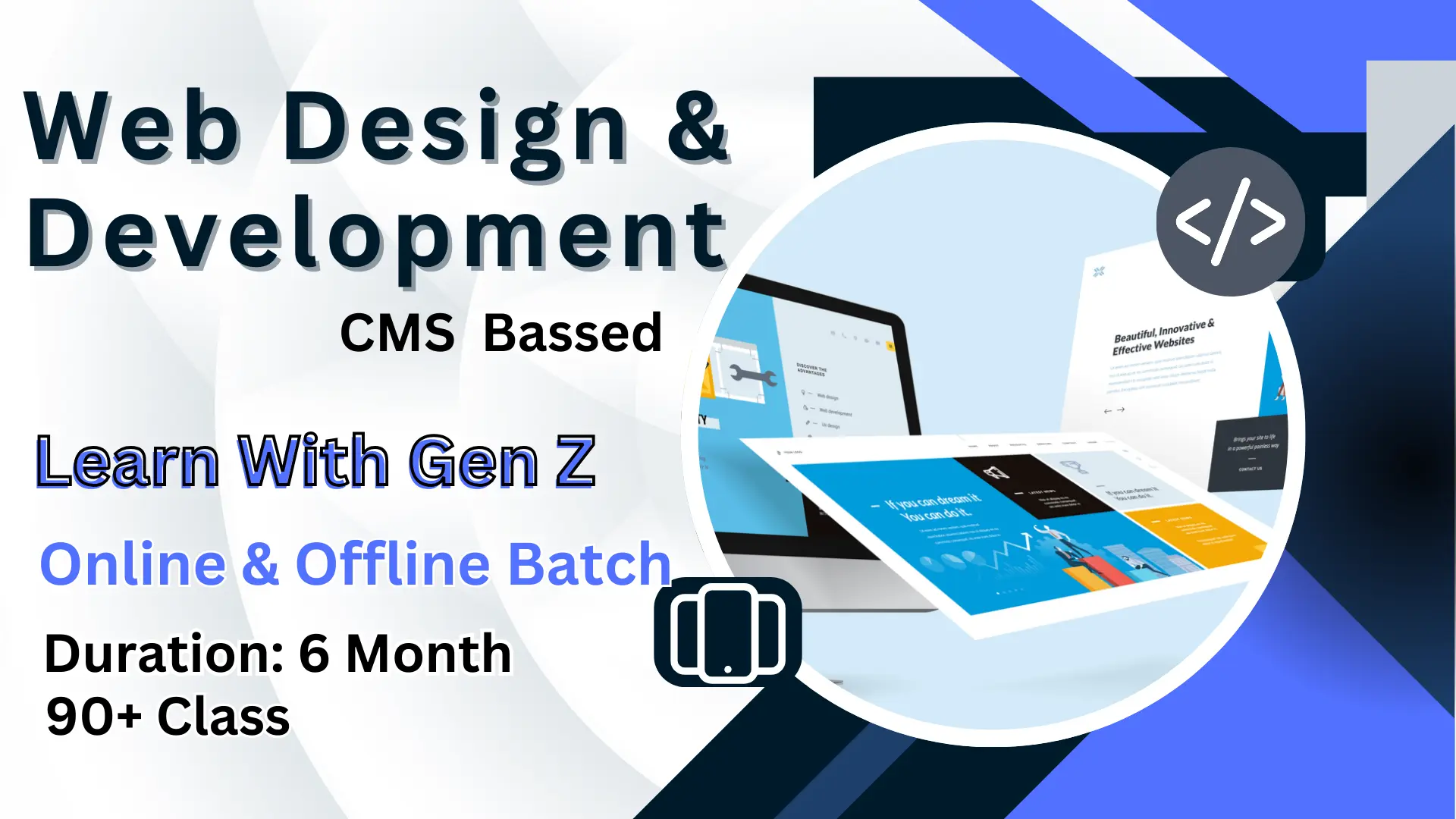 Web Design And Development Course genZ